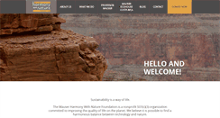 Desktop Screenshot of mauserfoundation.org